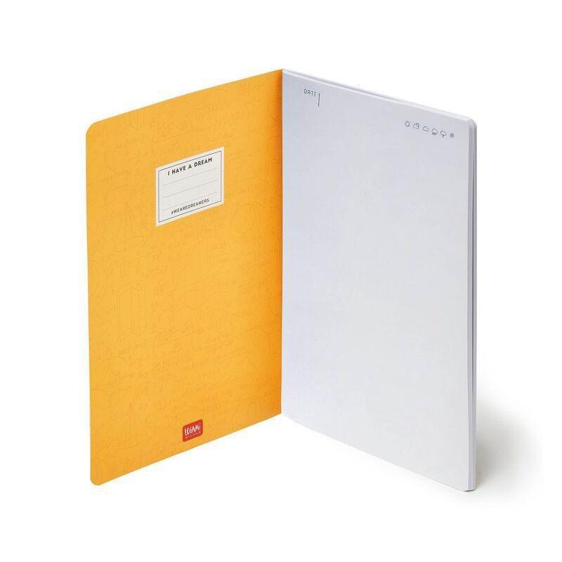 LEGAMI - Legami Notebook - Quaderno - Medium Plain - Genius