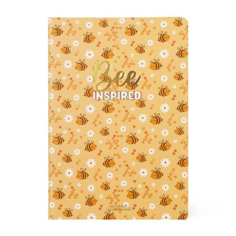 Legami Notebook - Quaderno - Medium Plain - Bee, , large image number 0