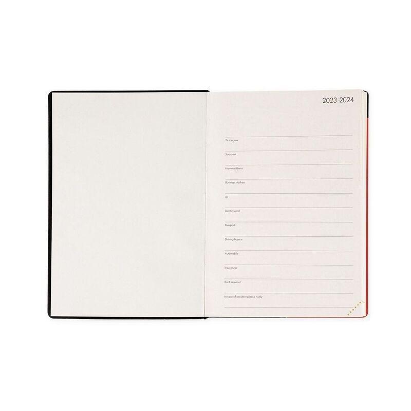 Legami 16-Month Diary - 2023/2024 - Medium Daily Diary - Red, , large image number 0