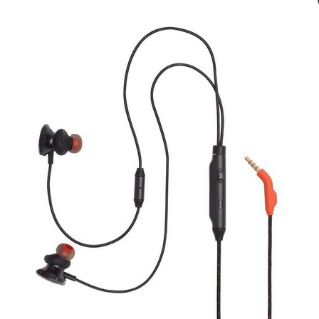 JBL - JBL Quantum 50 Wired In-Ear Gaming Headset Black