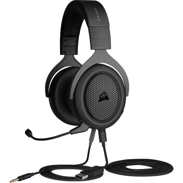 Corsair HS70 Wired Gaming Headset with Bluetooth, , large image number 1