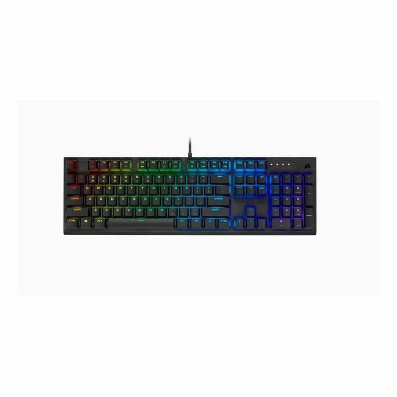 Corsair K60 RGB Pro Mechanical Gaming Keyboard - CHERRY MV Mechanical Keyswitches - Black (US English), , large image number 0