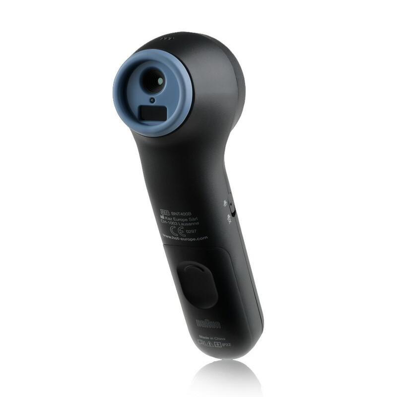 Braun No touch + Touch forehead thermometer with Age Precision Black, , large image number 1