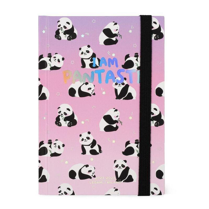 Legami 16-Month Diary - 2023/2024 - Small Daily Diary - Panda, , large image number 0