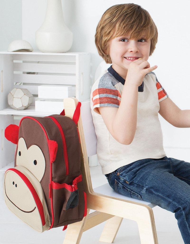 Skip Hop Zoo Kids Backpack Monkey, , large image number 2