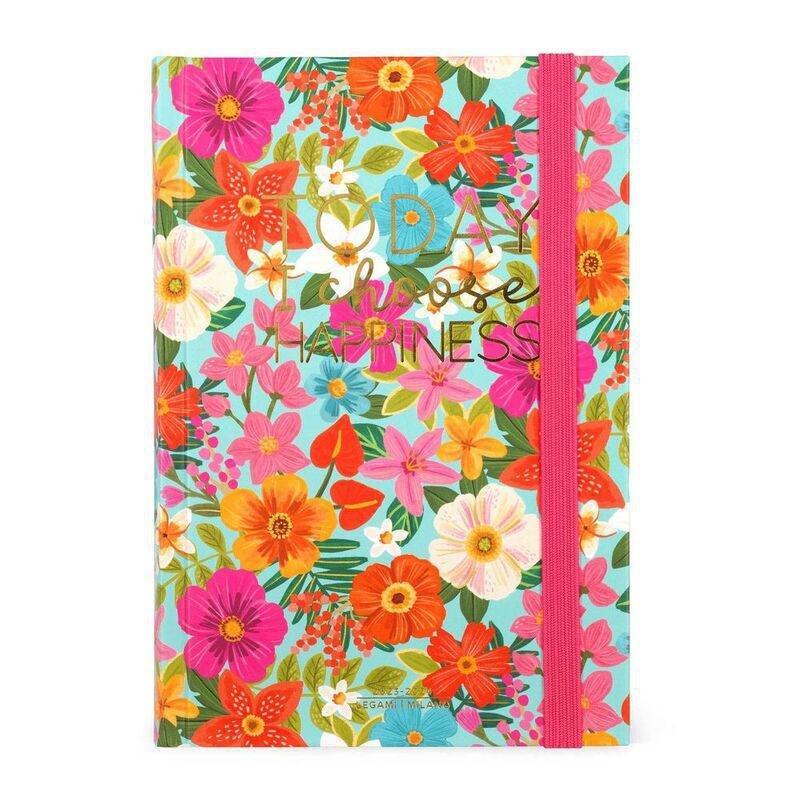 LEGAMI Legami 16-Month Diary - 2023/2024 - Medium Daily Diary - Flowers