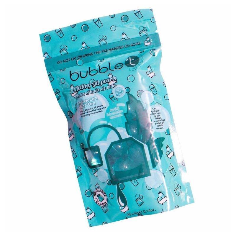 Bubble T Moroccan Mint Tea Melting Marble Oil Bath Pearls, , large image number 0