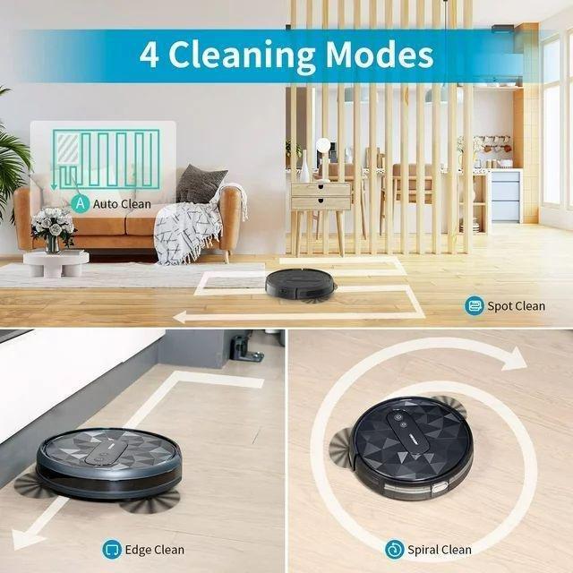 Ubtech Airrobo P20 Self Charging Smart Robot Vacuum Cleaner 2800Pa - Black, , large image number 3