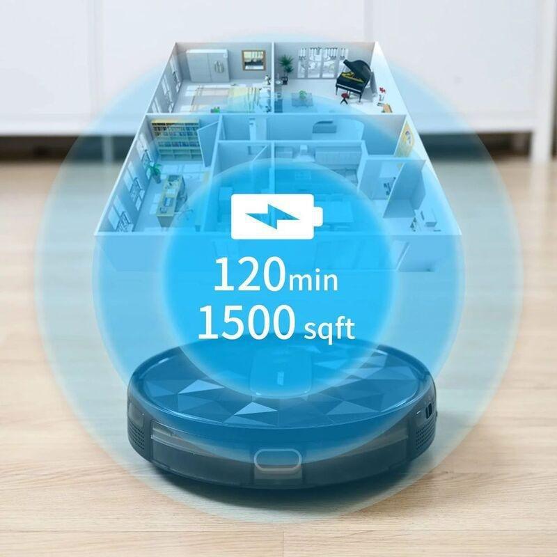 Ubtech Airrobo P20 Self Charging Smart Robot Vacuum Cleaner 2800Pa - Black, , large image number 4