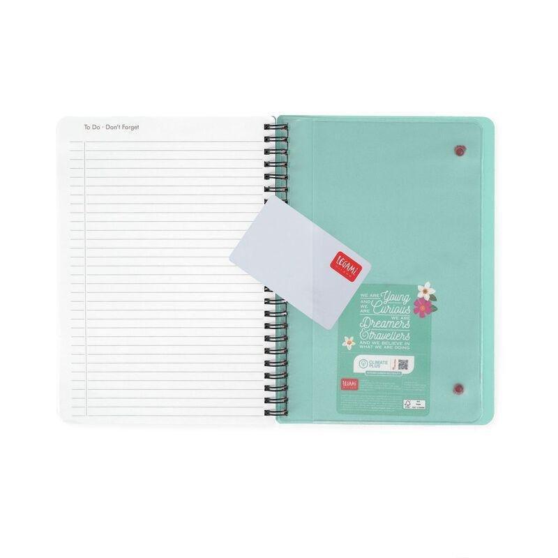 Legami 16-Month Diary - 2023/2024 - Large Weekly Spiral Bound Diary - Flowers, , large image number 2