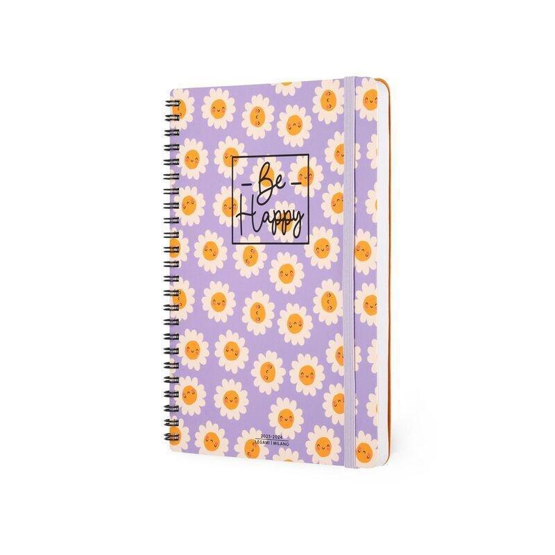 Legami 16-Month Diary - 2023/2024 - Large Weekly Spiral Bound Diary - Daisy, , large image number 2