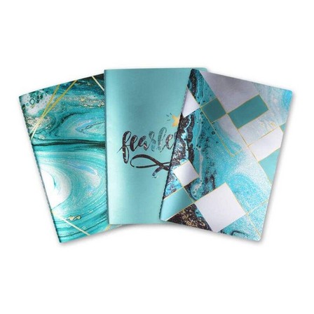 DOODLE COLLECTION - Doodle Collection Fearless Swirls Notebooks (Set of 3)