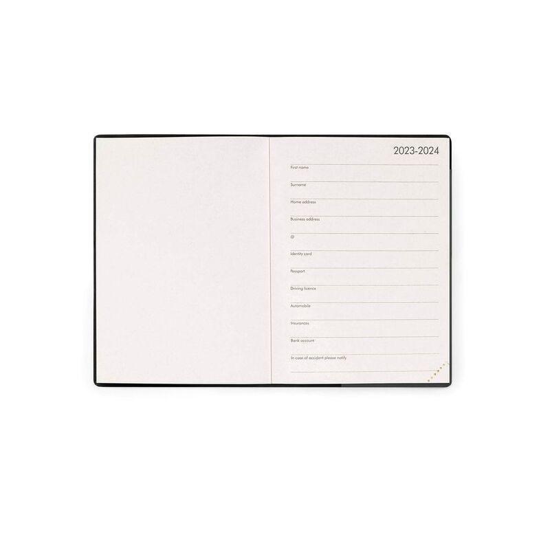 Legami 18-Month Diary - 2023/2024 - Small Weekly Diary - Black, , large image number 2
