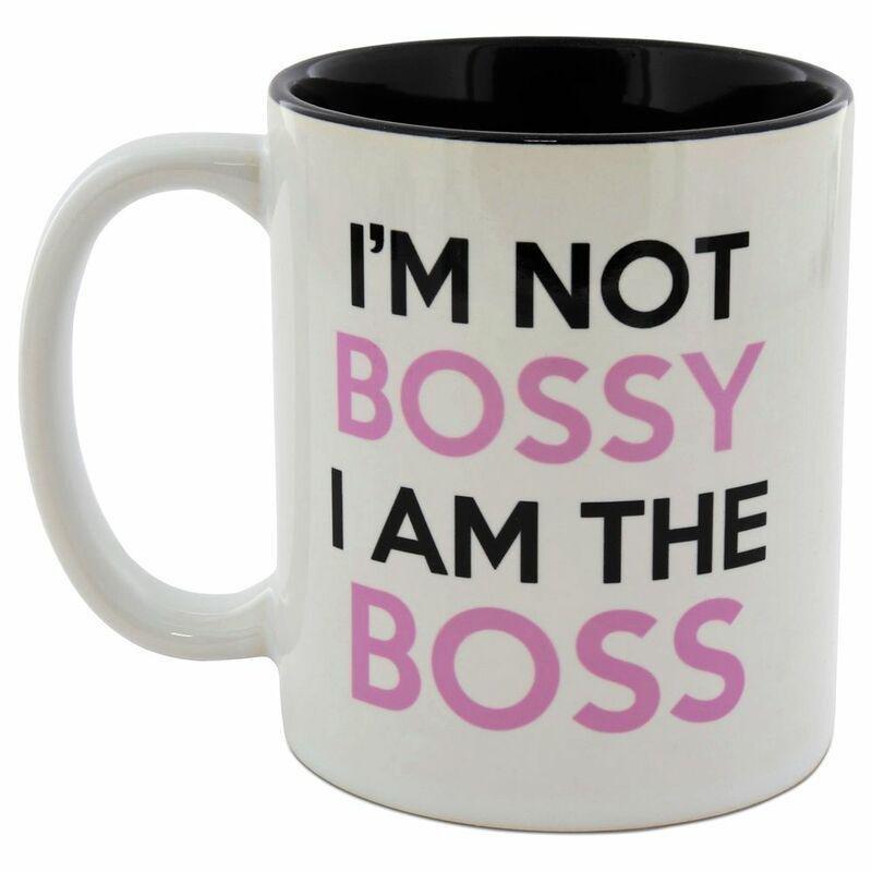 I Want It Now I Am The Boss White/Black Mug 325ml, , large image number 0