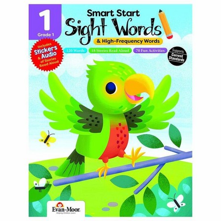 EVAN-MOOR EDUCATIONAL PUBLISHERS US - Smart Start Sight Words Grade 1 | Evan Moor