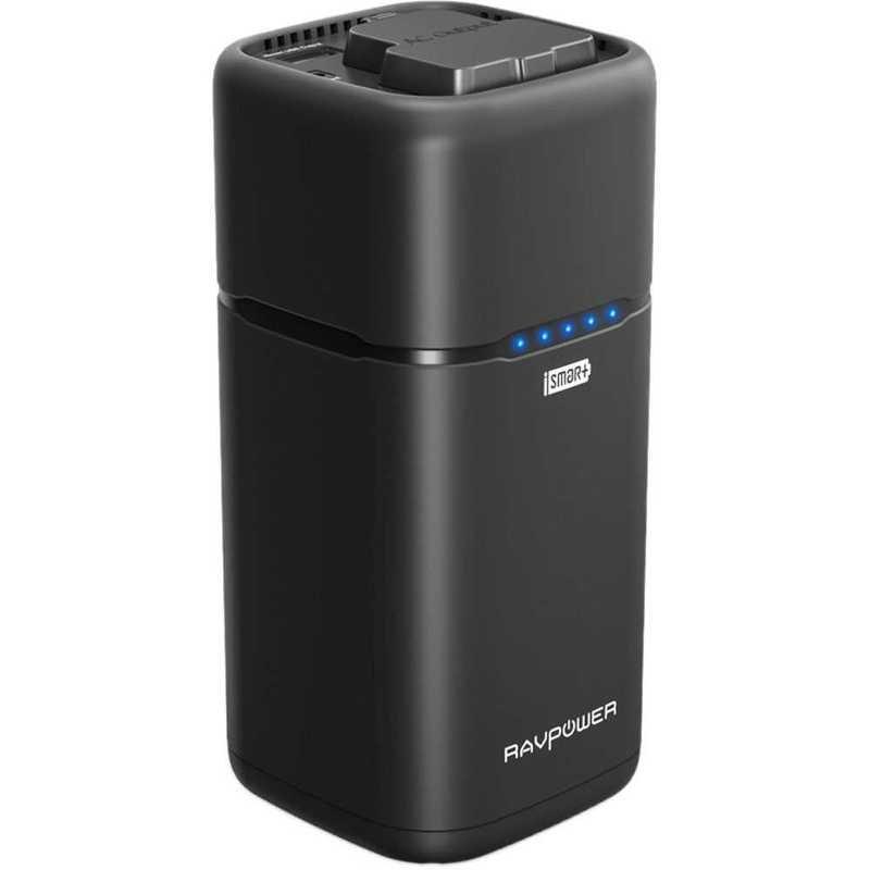 RAVPower 20100mAh Black Power Bank with Built-In AC Charger, , large image number 0