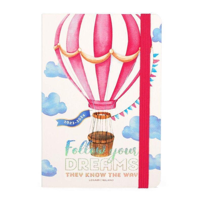 Legami 18-Month Diary - 2023/2024 - Medium Weekly Diary - Air Balloon, , large image number 0