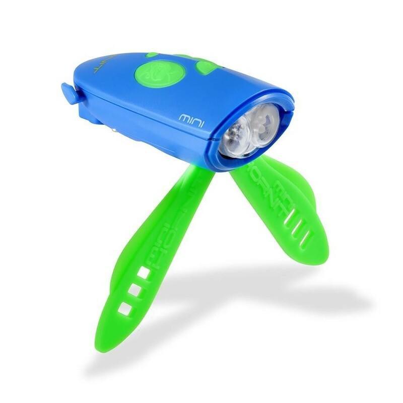 Hornit Mini Lights And 25 Sounds For Bikes And Scooters Green/Blue, , large image number 1