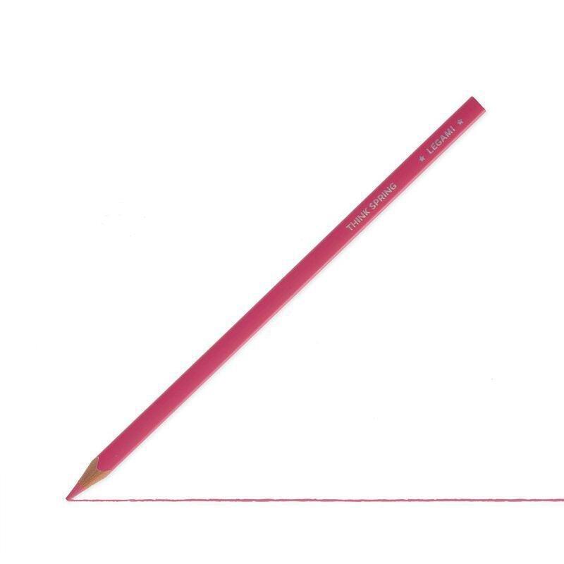 Legami Set of 12 Colouring Pencils - Live Colourfully - Magenta, , medium