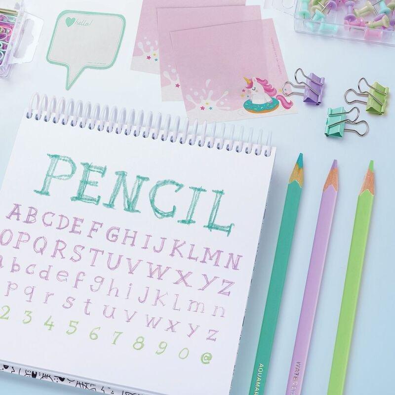 Legami Set of 12 Colouring Pencils - Live Colourfully - Cyan, , large image number 1