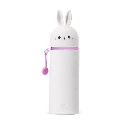 LEGAMI - Legami 2-in-1 Silicone Pencil Case - Kawaii - Bunny