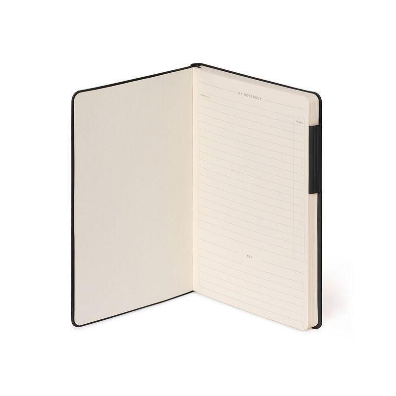 Legami Notebook - My Notebook - Medium Plain - Black, , medium