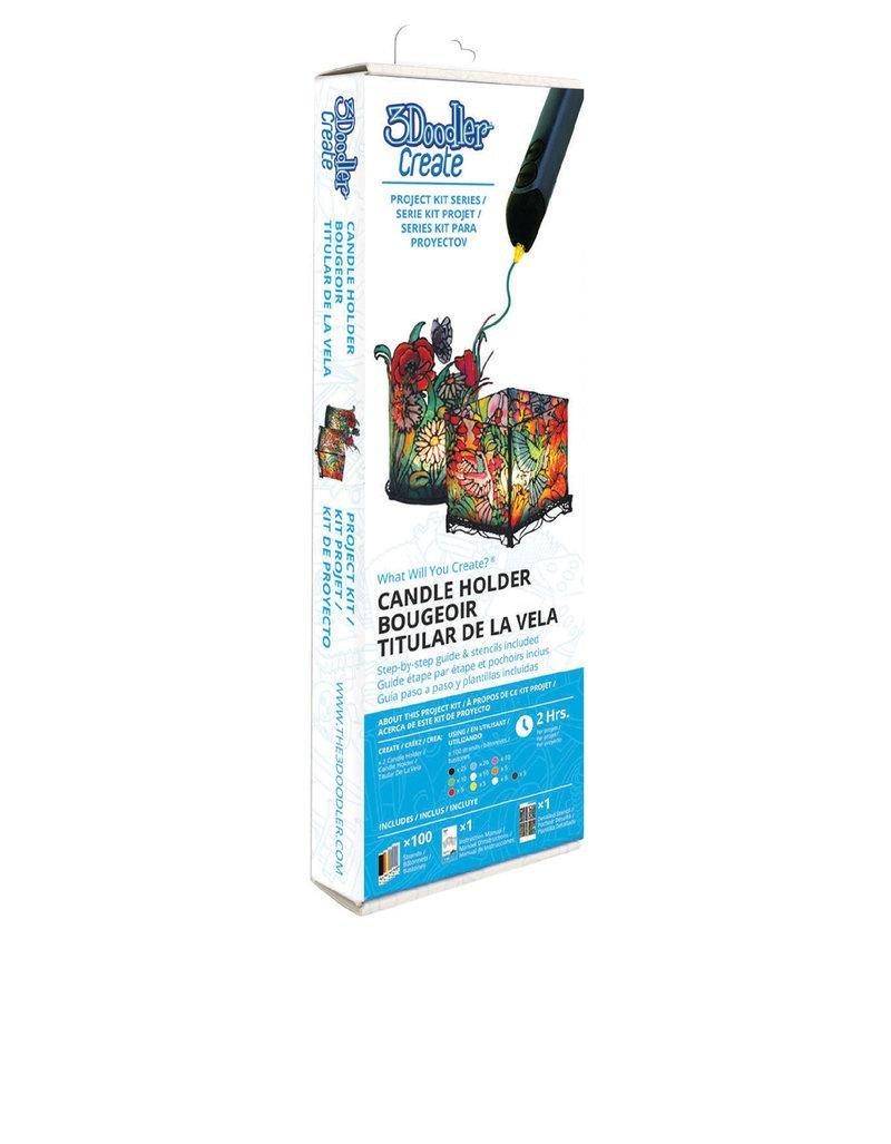 3Doodler Create Candle Holder Tiffany Candle Project Kit, , large image number 0