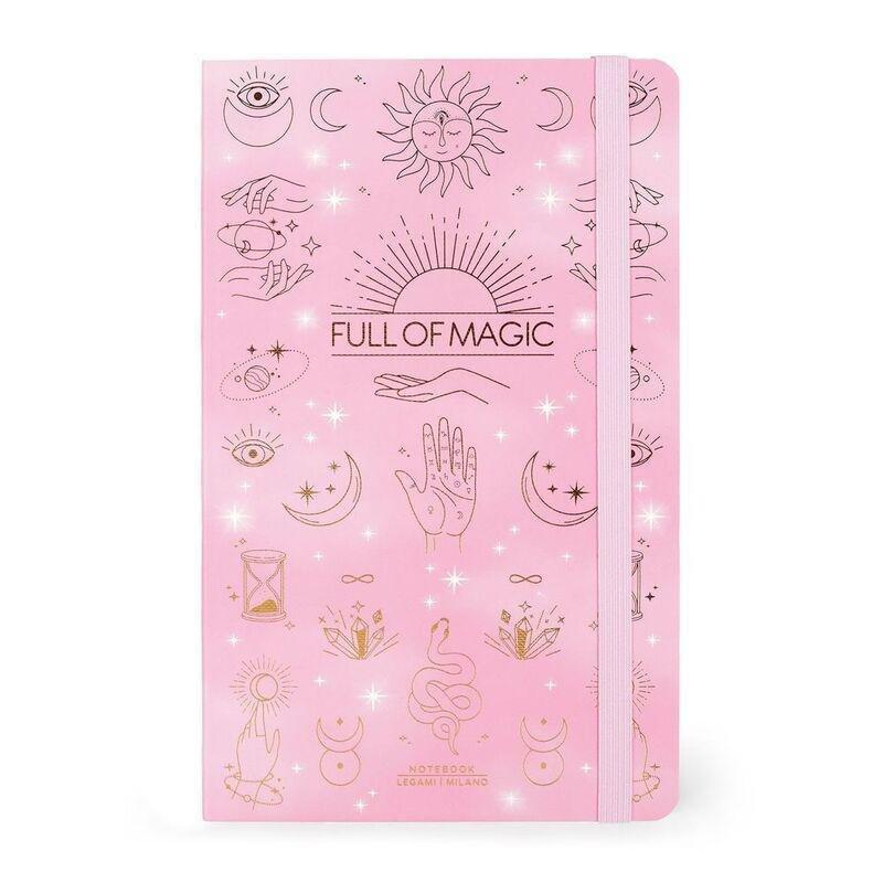 Legami Lined Notebook - Photo Notebook - Medium - Magic, , medium