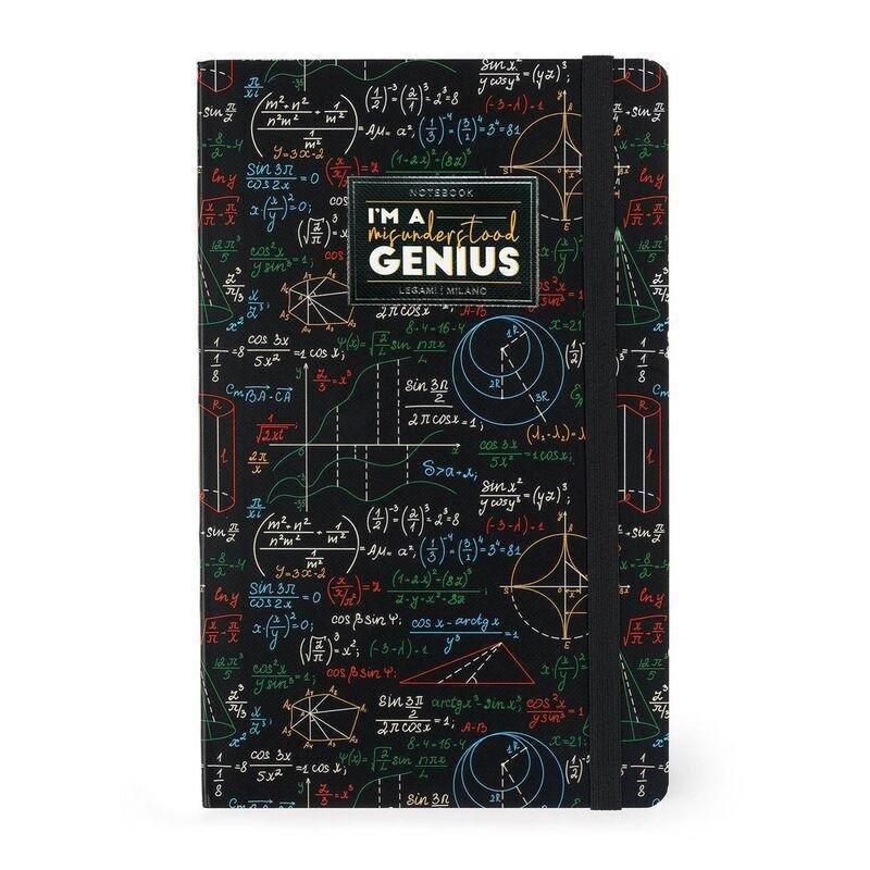 Legami Lined Notebook - Photo Notebook - Medium - Genius, , large image number 0