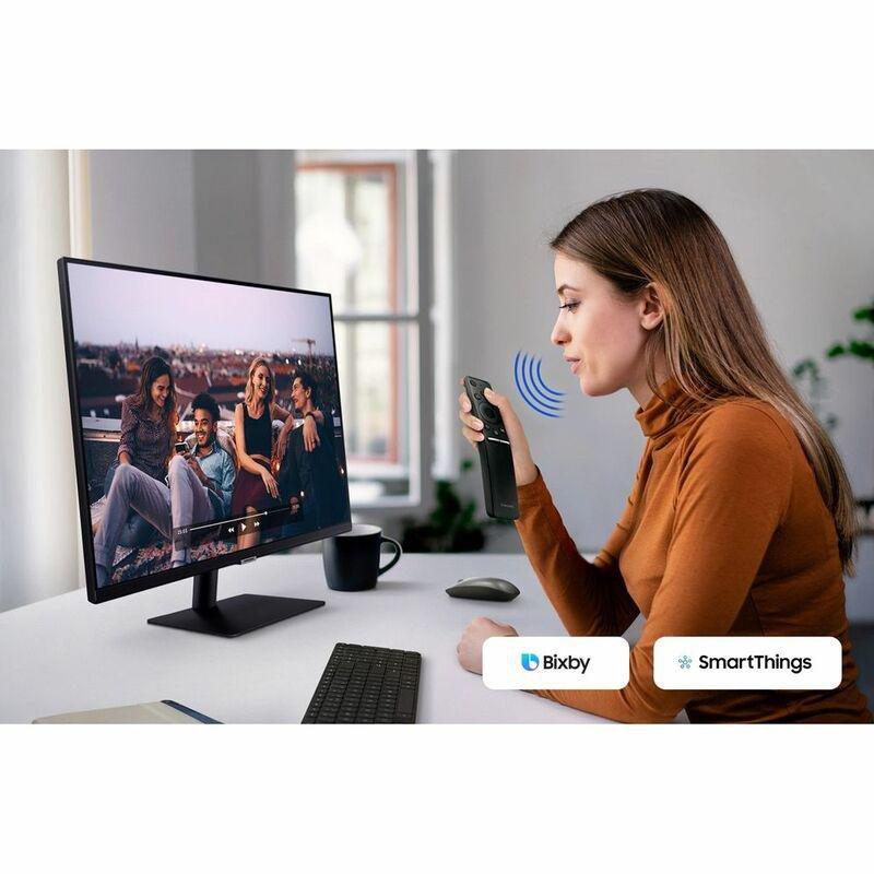 Samsung 32-inch UHD Smart Monitor with Mobile Connectivity, , large image number 6