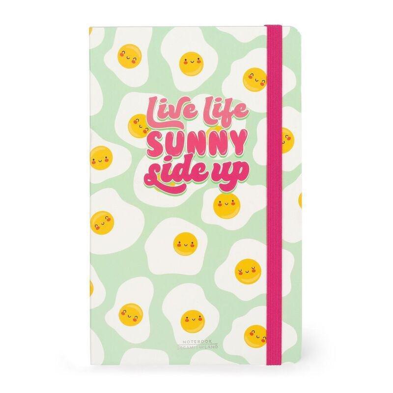 Legami Lined Notebook - Photo Notebook - Medium - Egg, , medium