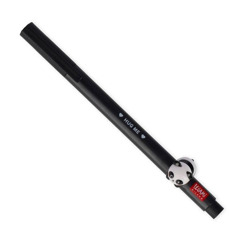 Legami Gel Pen with Animal Decoration - Lovely Friends - Panda, , large image number 0
