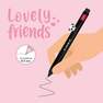 LEGAMI - Legami Gel Pen with Animal Decoration - Lovely Friends - Panda