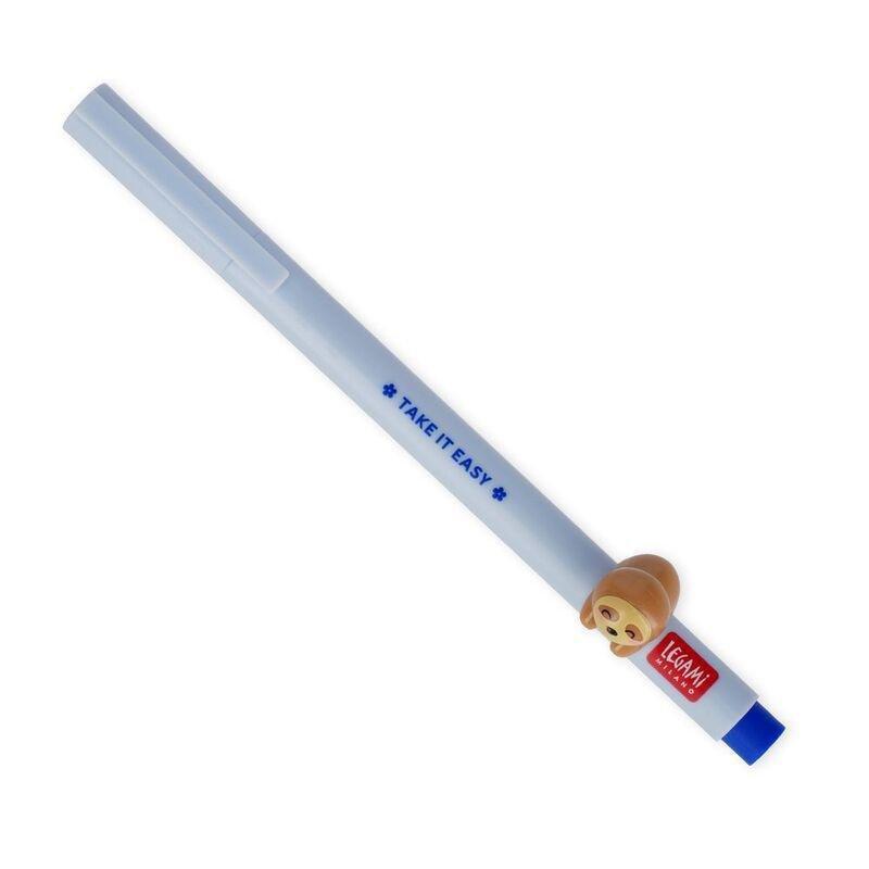 Legami Gel Pen with Animal Decoration - Lovely Friends - Sloth, , large image number 0
