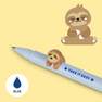 LEGAMI - Legami Gel Pen with Animal Decoration - Lovely Friends - Sloth