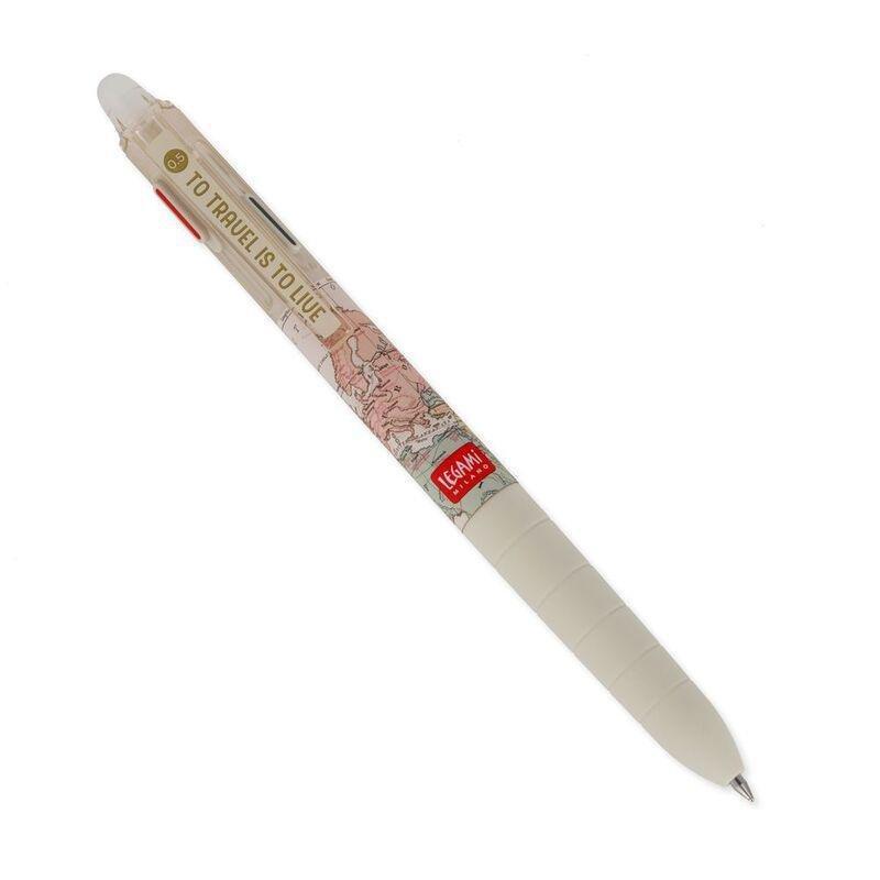 Legami Make Mistakes - 3-Color Ballpoint Pen - Travel, , large image number 0
