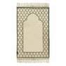 KHAMSA - Khamsa Organic Cotton Prayer Mat (118 x 60 cm) - Grey