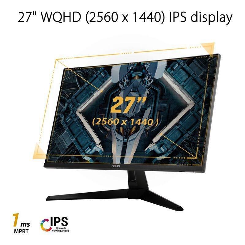 ASUS TUF Gaming VG27AQ1A 27-Inch WQHD/170Hz Gaming Monitor, , large image number 1