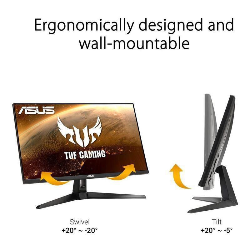 ASUS TUF Gaming VG27AQ1A 27-Inch WQHD/170Hz Gaming Monitor, , large image number 4