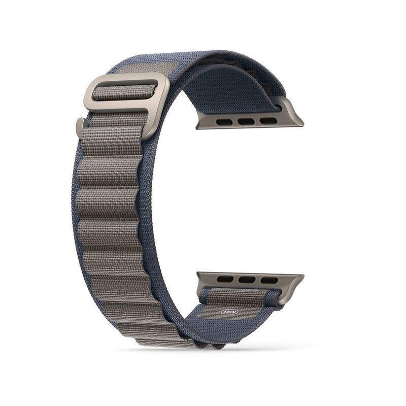 Hyphen Watch Strap For Apple Ultra 2/Ultra 49mm - Nylon Loop - Large - Blue, , large image number 1