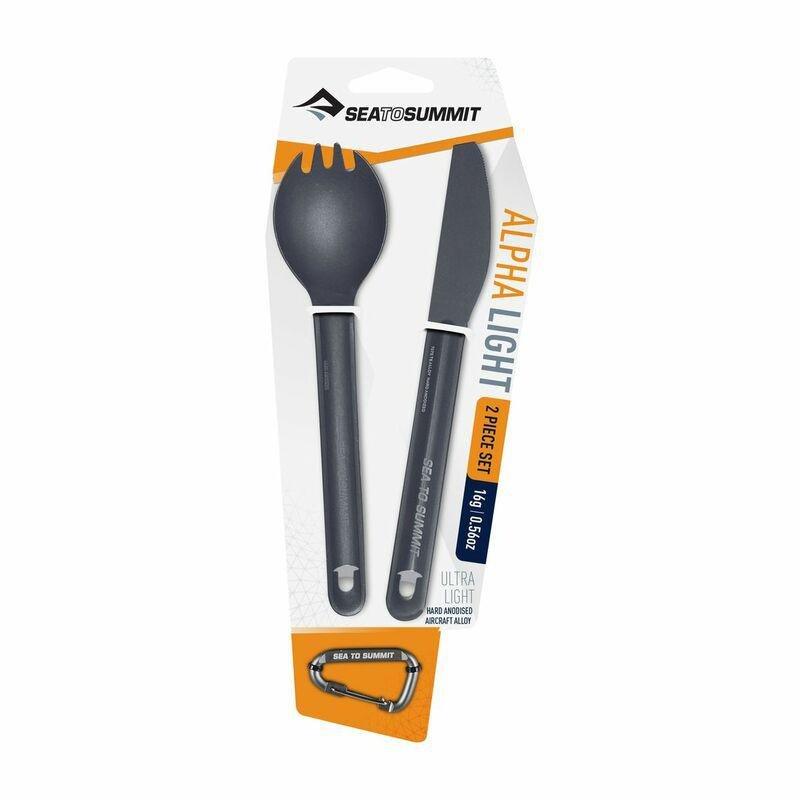 Sea To Summit Alphalight Cutlery Knife And Spork (Set Of 2), , large image number 0