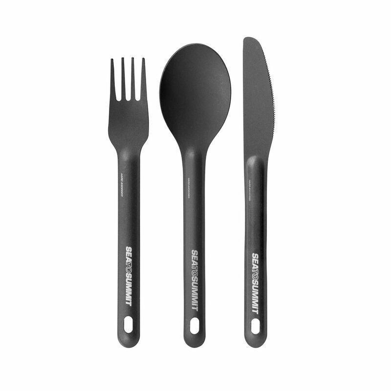 Sea To Summit Alphalight Cutlery Knife Fork Spoon (Set Of 3), , large image number 0