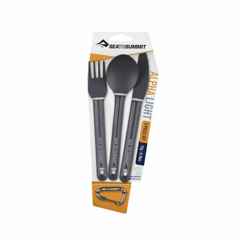 Sea To Summit Alphalight Cutlery Knife Fork Spoon (Set Of 3), , large image number 1