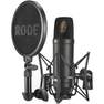 RODE - Rode NT1 Shock Mount/Pop Screen with Cardioid Condenser Microphone Kit