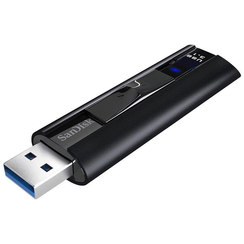 SanDisk Extreme Pro 256GB USB Type-A 3.0 (3.1 Gen 1) Memory Card Black, , large image number 0