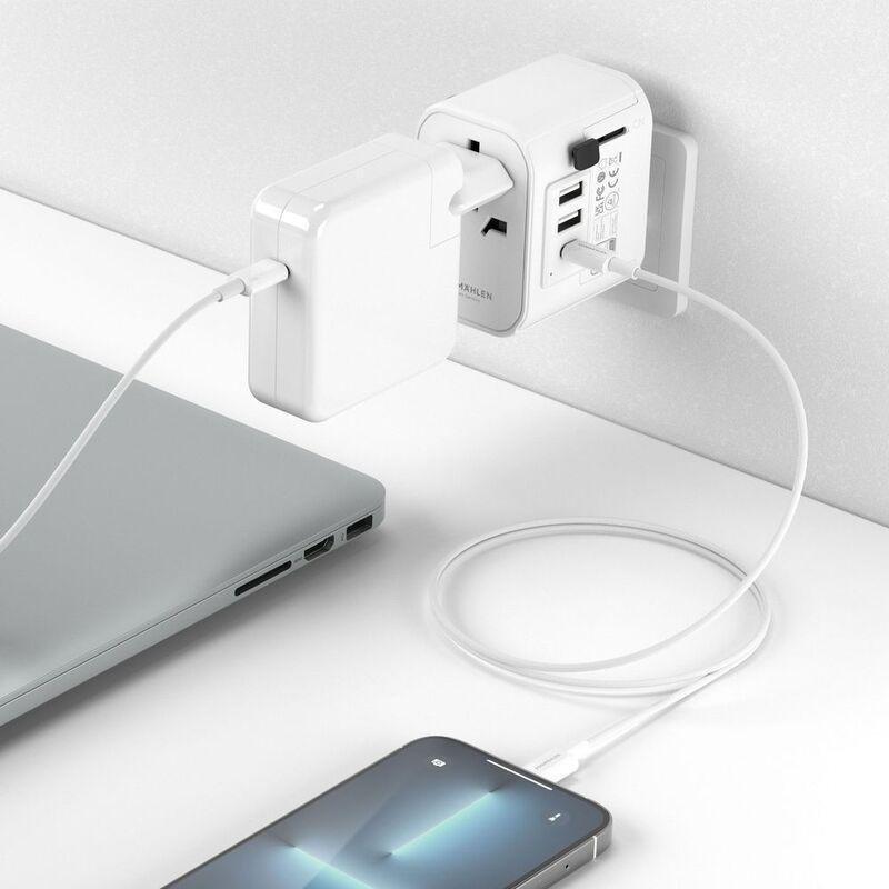VonmAhlen Unity One World Travel Adapter - White, , large image number 3