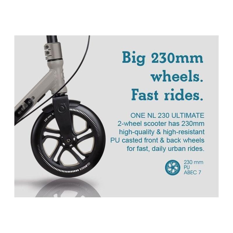Globber One NL 230 Ultimate Scooter Titanium/Lead Grey, , large image number 3