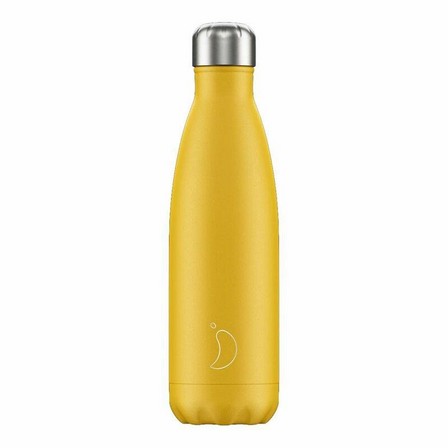CHILLY'S BOTTLES - Chilly's Matte Water Bottles 500ml Burnt Yellow