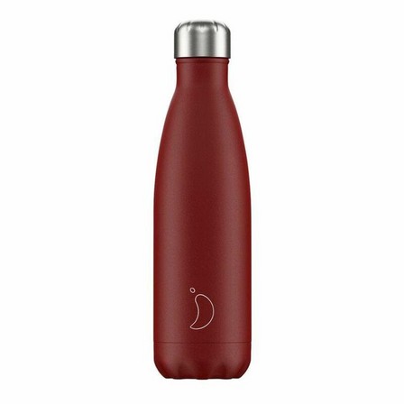 CHILLY'S BOTTLES - Chilly's Matte Water Bottles 500ml Red