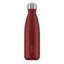 Chilly's Matte Water Bottles 500ml Red
